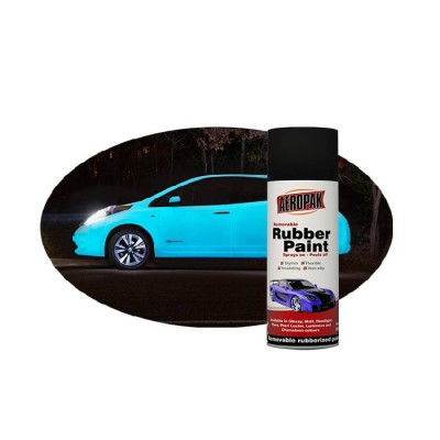 Aeropak 400ml Peelable Glow In The Dark Rubber Spray Paint For Car